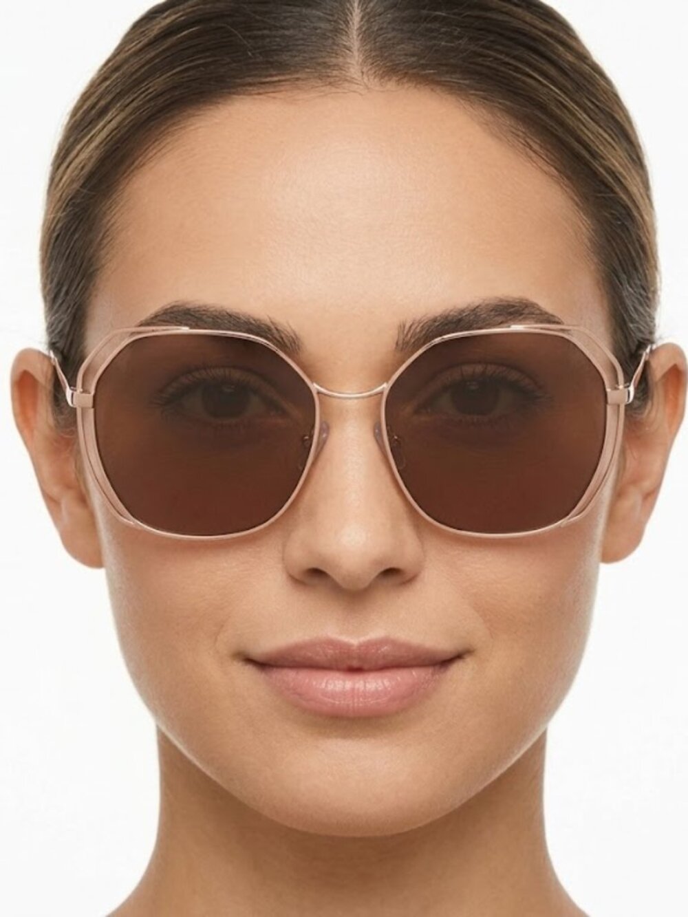 New York & Company Women's Womens Metal Rim Sunglasses NWT